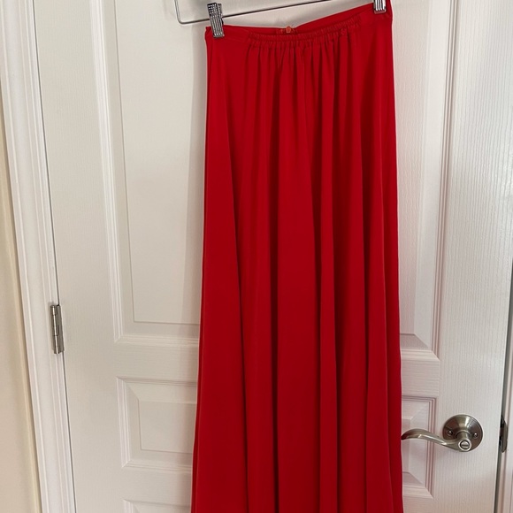 quần váy lụa/extra wide Pants for Vietnamese áo dài size 2/4 - Picture 1 of 5